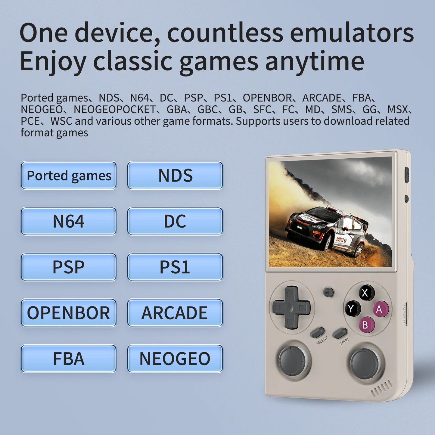 BATLEXP G350 Handheld Game Console