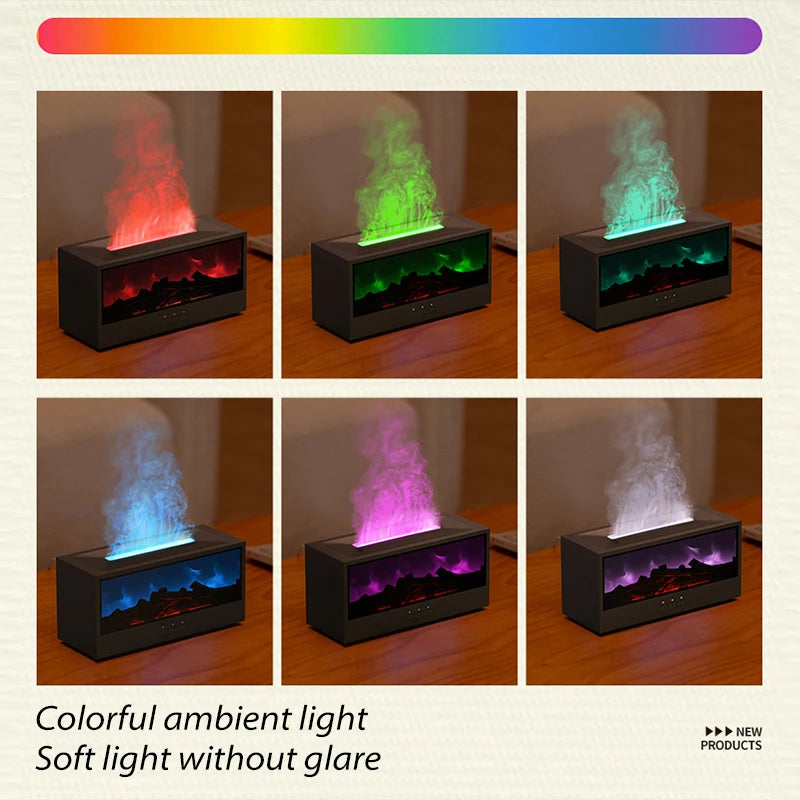 KINSCOTER Creative Fireplace Aroma Diffuser