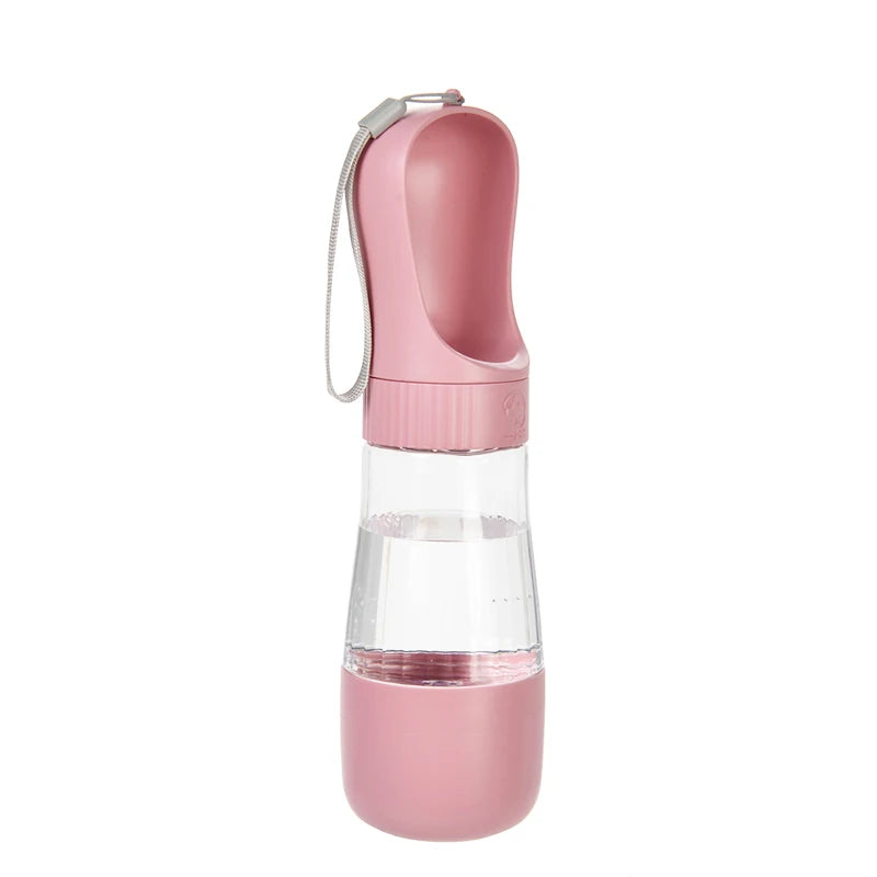 Portable Travel 2 in 1 Pet Water & Food/Treat Dispenser