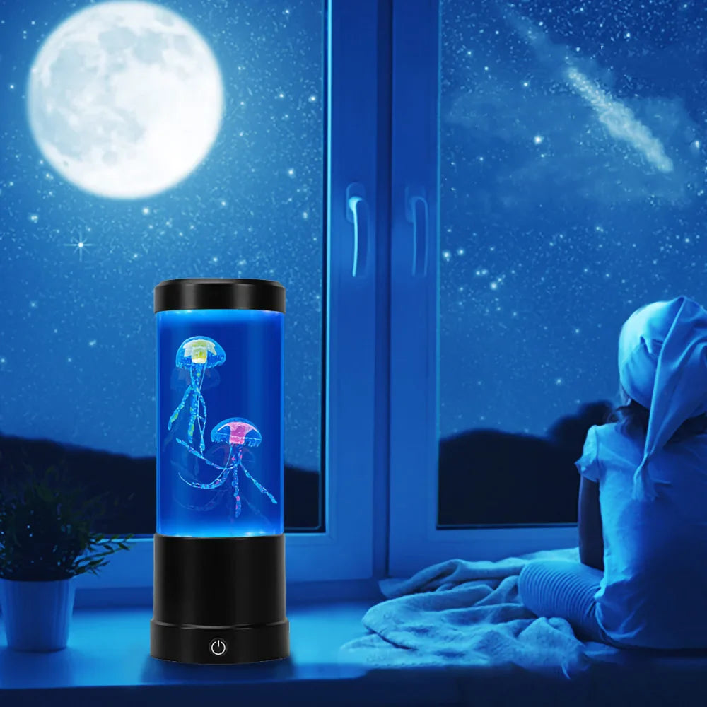 Jellyfish lamp
