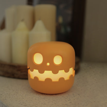 Pumpkin Lamp Halloween Night Light – Spooky-Cute Room Decor Gift