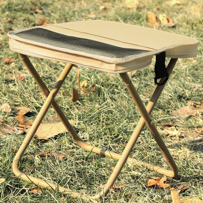 Foldable Backpack Stool – Portable Outdoor Chair with Carry Bag | Lightweight Travel Seat