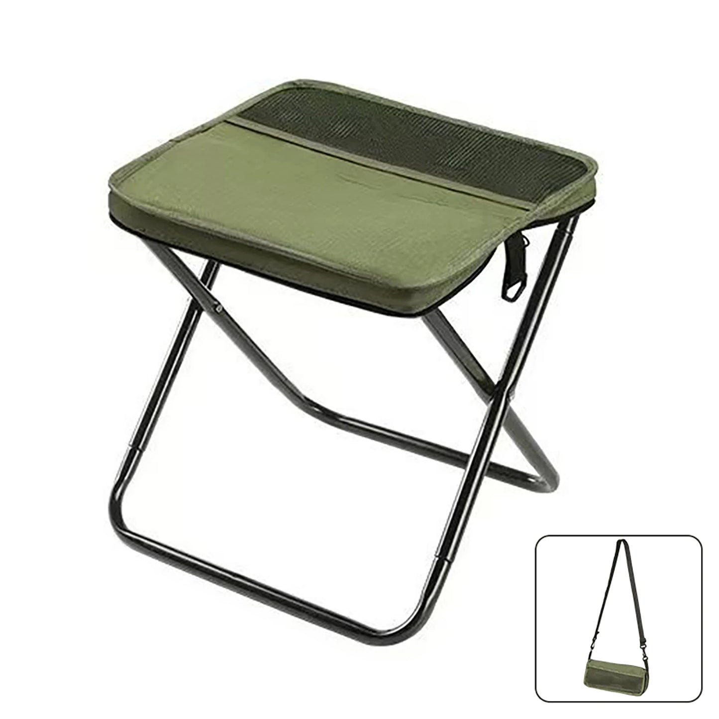 Foldable Backpack Stool – Portable Outdoor Chair with Carry Bag | Lightweight Travel Seat
