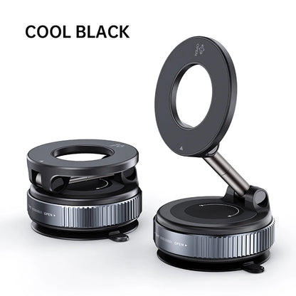 360° Adjustable Vacuum Suction Magnetic Car Phone Holder