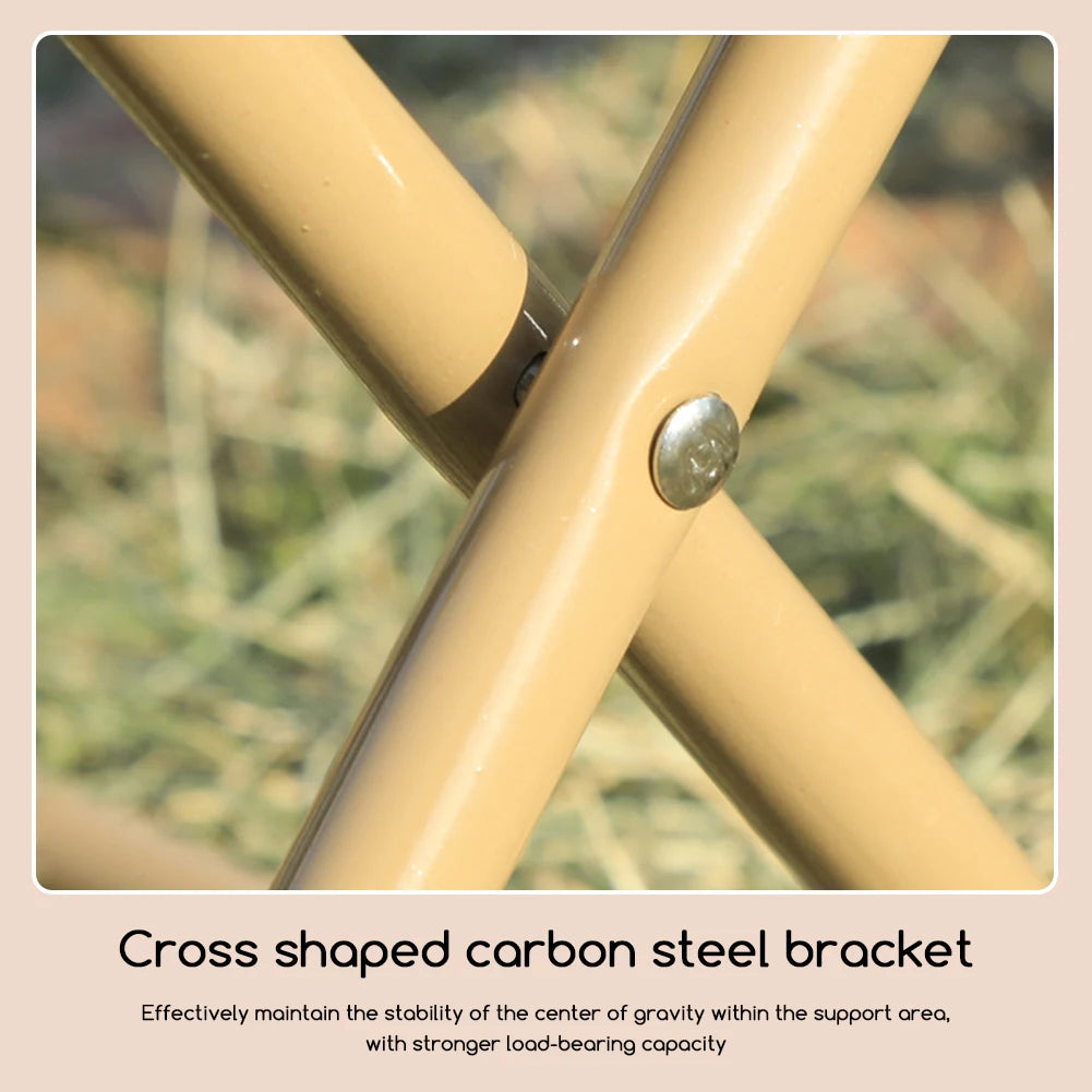 Foldable Backpack Stool – Portable Outdoor Chair with Carry Bag | Lightweight Travel Seat