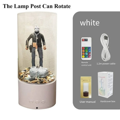 Jason Voorhees Friday the 13th Horror Water Lantern – Halloween Collector Decor & Gift
