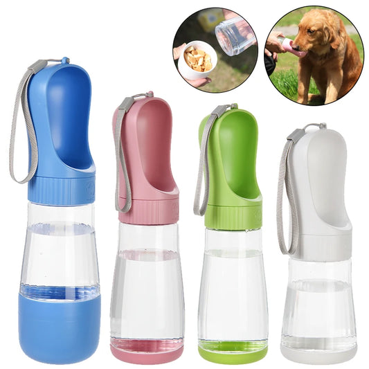 Portable Travel 2 in 1 Pet Water & Food/Treat Dispenser