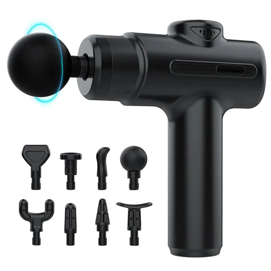 8 Head Electric Massage Gun Deep Tissue Facial Massager.