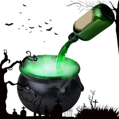 Bubbling Witch Cauldron Diffuser – Halloween Prop for Indoor & Outdoor Decor