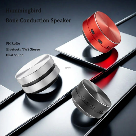 2025 New Bone Conduction Speaker Bluetooth-Compatible TWS Wireless Stereo With FM Radio