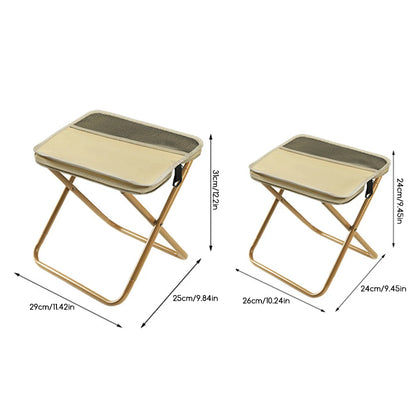 Foldable Backpack Stool – Portable Outdoor Chair with Carry Bag | Lightweight Travel Seat