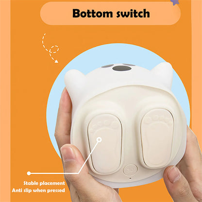 Silicone Ghost Night Light – Touch Sensor LED Halloween Lamp for Kids & Bedroom Decor